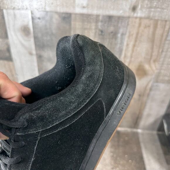 VTG VISION Street Wear Low Chunky Skate Sneakers - US Size 12 - Black - Picture 3 of 14